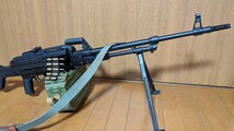 A&K PKM ベルトリンク、スリング、社外品ピカティニーレール付き パドックアンブレイカブルカスタム 電動ガン AK-74 ロシア軍 タルコフ_画像9