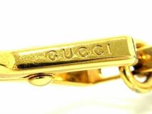 GUCCI グッチ キャンバス バッグ用 ショルダーストラップ 肩掛け メンズ レディース ネイビー系×レッド系 AX2997_画像4