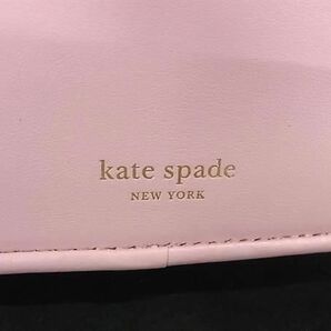 ■新品同様■ kate spade ケイトスペード ニコラ ファー×レザー チェーン ターンロック ショルダーバッグ ピンク系 AV7501の画像9