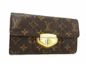 1円 ■美品■ LOUIS VUITTON ルイヴィトン M66556 モノグラムエトワール ポルトフォイユ サラ 二つ折り 長財布 ウォレット AX3723