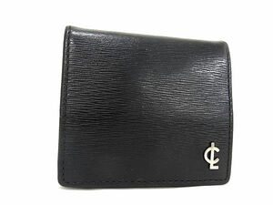 1円 ■美品■ COACH コーチ レザー コインケース コインパース ウォレット 小銭入れ メンズ ブラック系 BI1229