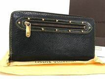 1円 LOUIS VUITTON ルイヴィトン M93029 スハリ ジッピー ウォレット ラウンドファスナー 長財布 ウォレット ノワール ブラック系 AZ0728_画像1