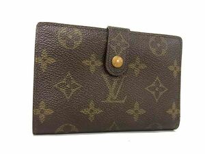 1円 LOUIS VUITTON ルイヴィトン M61663 モノグラム ポルトモネ ビエ ヴィエノワ 二つ折り 財布 ウォレット ブラウン系 FA1007