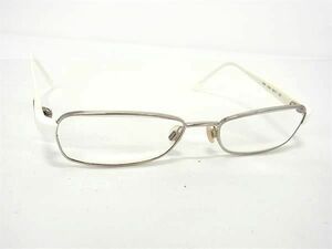 1円 CHANEL シャネル 2066 c.262 53□17 135 ココマーク 度入り メガネ めがね 眼鏡 レディース ホワイト系 AV6861