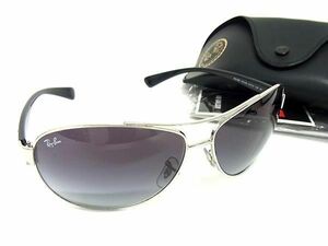 1円 ■極美品■ Ray-Ban レイバン RB3386 003/8G サングラス メガネ 眼鏡 レディース メンズ シルバー系 FA0937