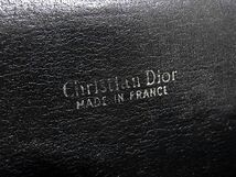 1円 ChristianDior ディオール ヴィンテージ トロッター キャンバス メイクポーチ マルチケース 小物入れ レディース ブラウン系 CC2165_画像5