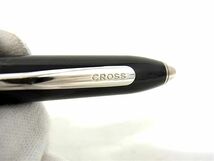 1円 ■極美品■ CROSS クロス タウンゼント ツイスト式 ボールペン 文房具 筆記用具 ステーショナリー ブラック系 AX1740_画像4