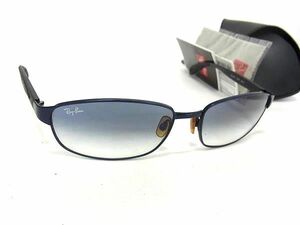 1円 ■美品■ Ray-Ban レイバン RB 3247 035/3F サングラス メガネ 眼鏡 メンズ レディース ブルー系 AX4744