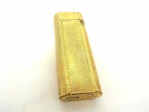 1円 Cartier カルティエ オーバル 高級ガスライター ローラーガスライター 喫煙グッズ 喫煙具 メンズ レディース ゴールド系 AV8375