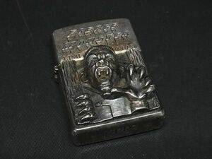 1円 ZIPPO ジッポー FIERCE MONSTER ドラキュラ No.0305 ヴィンテージ 1996年高級ライター オイルライター 喫煙グッズ シルバー系 AV9996