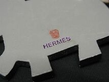 1円 ■美品■ HERMES エルメス アニマルチャーム レザー エレファント ゾウ 象 キーホルダー バッグチャーム パープル系 AS9670_画像3