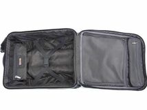 1円 ■美品■ TUMI トゥミ 96105D4 レザー 2輪 キャリーバッグ キャリーケース トラベルバッグ 旅行かばん ブラック系 BF6552_画像9