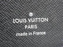 1円 ■美品■ LOUIS VUITTON ルイヴィトン M63102 タイガ ポルトフォイユ ブラザ 二つ折り 長財布 ウォレット ネイビー系 EA2071_画像6