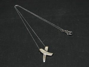 1円 TIFFANY＆Co ティファニー パロマピカソ グラフィティキス SV925 ネックレス ペンダント アクセサリー レディース シルバー系 AS7699