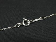 1円 ■美品■ TIFFANY＆Co ティファニー ラビングハート SV925 ネックレス ペンダント アクセサリー レディース シルバー系 AQ1827_画像3