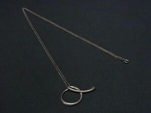 1円 TIFFANY＆Co ティファニー エルサペレッティ レター a イニシャル SV925 アルファベット ネックレス アクセサリー シルバー系 AU9112