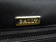 1円 ■極美品■ BALLY バリー レザー クロスボディ 2WAY ハンドバッグ ショルダー 斜め掛け レディース ブラウン系 BJ0231_画像6