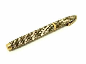 1円 ■美品■ SHEAFFER シェーファー ペン先 14K 14金 585 万年筆 筆記用具 文房具 ステーショナリー ゴールド系×ブラック系 AX5221