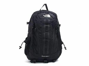 1円 ■美品■ THE NORTH FACE ザ ノースフェイス ビックショット ナイロン リュックサック バックパック メンズ ブラック系 FA2034