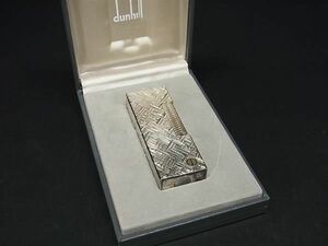 1円 ■美品■ dunhill ダンヒル 高級ガスライター ローラーガスライター 喫煙グッズ 喫煙具 レディース メンズ シルバー系 AX5424