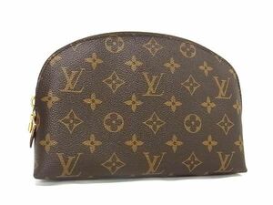 1円 ■美品■ LOUIS VUITTON ルイヴィトン M47353 モノグラム ポシェット コスメティックGM 化粧ポーチ マルチケース ブラウン系 FA1967