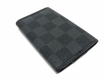 1円 ■美品■ LOUIS VUITTON ルイヴィトン N62662 ダミエグラフィット ミュルティクレ6 6連 キーケース 鍵入れ メンズ ブラック系 FA3475_画像2