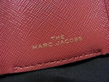 ■新品■未使用■ MARC JACOBS マークジェイコブス スナップショット レザー 三つ折り 財布 ウォレット ピンク系×イエロー系 BE9737_画像7