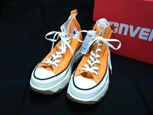 # new goods # unused # CONVERSE Converse TREKWAVE HI all Star canvas sneakers size 27.0cm shoes shoes orange series AV6610