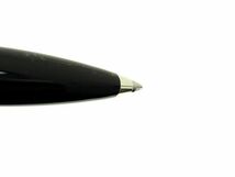 1円 ■極美品■ Pelikan ペリカン ノック式 ボールペン 筆記用具 文房具 ステーショナリー ブラック系×シルバー系 AX4914_画像3