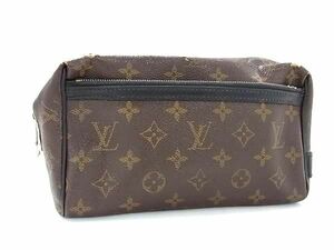 1円 LOUIS VUITTON ルイヴィトン M40378 モノグラム トゥルース トワレット ポーチ クラッチバッグ セカンドバッグ ブラウン系 BF6494