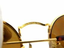 1円 ■極美品■ Ray-Ban レイバン B&L ボシュロム ヴィンテージ USA サングラス メガネ 眼鏡 レディース メンズ ゴールド系 AX4745_画像4