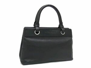 1円 ■美品■ BOTTEGA VENETA ボッテガヴェネタ レザー ハンドルバッグ トートバッグ レディース ブラック系 FA1600