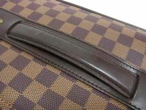 1円 LOUIS VUITTON ルイヴィトン N23294 ダミエ ペガス55 2輪 キャリーケース キャリーバッグ スーツケース 旅行かばん ブラウン系 AW4356_画像5