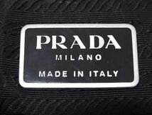 1円 PRADA プラダ テスートナイロン トートバッグ ハンドバッグ 肩掛け レディース ブラック系 FA0063_画像6