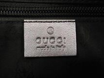 1円 ■極美品■ GUCCI グッチ 233268 525040 GG柄 PVC×レザー クロスボディ ショルダーバッグ 斜め掛け シャンパンゴールド系 AX3016_画像6