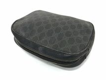 1円 GUCCI グッチ 89 01 034 シェリーライン GG柄 レザー クラッチバッグ セカンドバッグ メンズ グレー系 BI1427_画像2