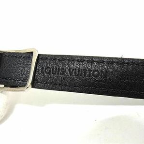 1円 ■極美品■ LOUIS VUITTON ルイヴィトン M6616 ダミエグラフィット ブラスレ サインイット ブレスレット メンズ ブラック系 FC2008の画像4