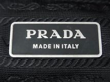 1円 PRADA プラダ テスートナイロン ショルダーバッグ レディース メンズ ブラック系 BI1431_画像6