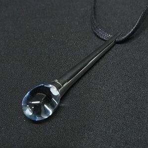 1円 ■美品■ Baccarat バカラ SV925 ネックレス ペンダント アクセサリー レディース メンズ シルバー系 FC1970の画像2