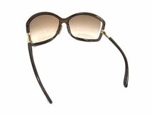 1円 TOM FORD トムフォード TF125 48F 564□17 サングラス 眼鏡 メガネ レディース メンズ ブラウン系 AV7927_画像2