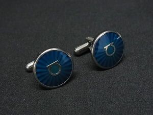 1円 ■極美品■ Salvatore Ferragamo フェラガモ ガンチーニ カフスボタン カフリンクス アクセサリー 紳士 メンズ シルバー系 AV9865