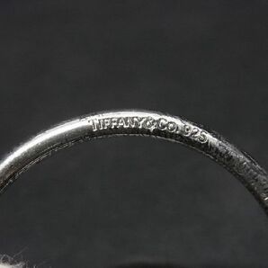 1円 TIFFANY＆Co ティファニー リターントゥティファニー オーバルタグ SV925 キーリング キーホルダー シルバー系 AQ5198の画像4