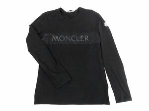 1円 MONCLER モンクレール コットン100％ 長袖 トップス 表記サイズ M 洋服 メンズ レディース ブラック系 AT9974