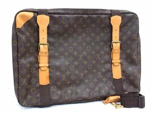 1円 LOUIS VUITTON ルイヴィトン M23356 モノグラム サテライト53 ハンドバッグ トラベルバッグ 旅行かばん ブラウン系 AW3284