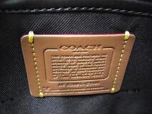 1円 ■極美品■ COACH コーチ K2081 レザー ミッキーコラボ クロスボディ ショルダーバッグ 斜め掛け 肩掛け レッド系×ブラック系 FC1500_画像6