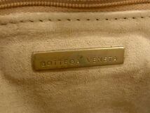 1円 ■美品■ BOTTEGA VENETA ボッテガヴェネタ イントレチャート レザー 2WAY ショルダーバッグ クラッチ レディース ゴールド系 FB0016_画像6