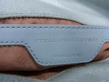 1円 ■極美品■ STELLA McCARTNEY ステラ マッカートニー ファラベラ エコレザー 2WAY ハンドバッグ ショルダー ライトブルー系 FC0185_画像6