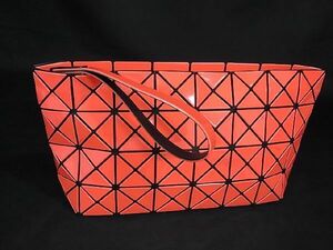 1円 ■極美品■ BAO BAO ISSEY MIYAKE バオバオイッセイミヤケ PVC クラッチバッグセカンドバッグ レッド系 AR5437