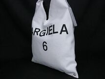 1円 ■新品■未使用■ MM6 Maison Margiela エムエムシックス メゾンマルジェラ ジャパニーズトート キャンバス ハンドバッグ BG1516_画像3