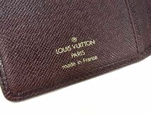 1円 ■美品■ LOUIS VUITTON ルイヴィトン M30398 タイガ ポルトバルール カルトクレディ 二つ折り 長財布 ウォレット ブラウン系 AW4168_画像5